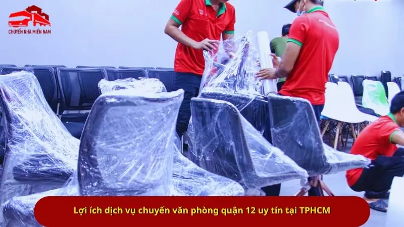 Lợi ích dịch vụ chuyển văn phòng quận 12 uy tín tại TPHCM