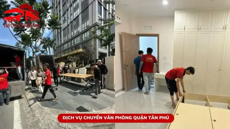 Dịch vụ chuyển văn phòng quận Tân Phú giá rẻ