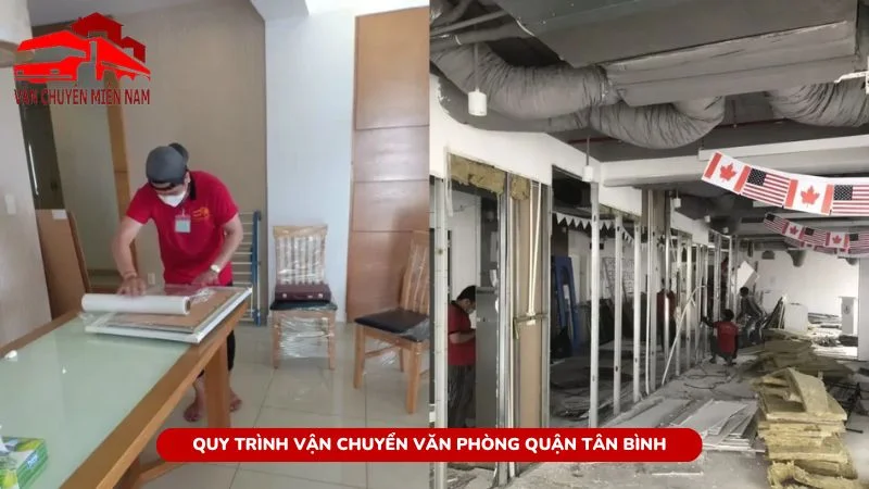 Quy trình chuyển văn phòng quận Tân Bình khoa học