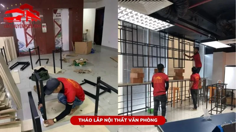 Tháo lắp nội thất văn phòng chuyên nghiệp