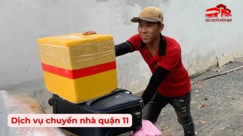 Dịch vụ chuyển nhà quận 11 trọn gói giá rẻ