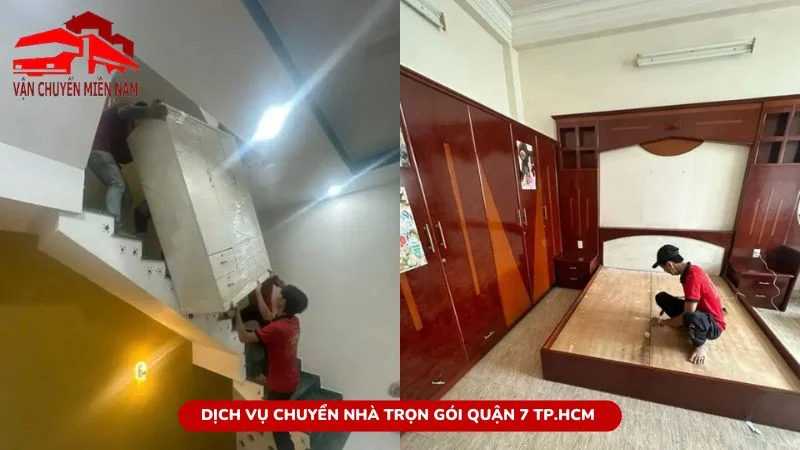 Dịch vụ chuyển nhà trọn gói quận 7 TPHCM uy tín