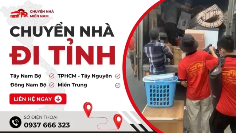 Dịch Vụ Chuyển Nhà Đi Tỉnh Trọn Gói Giá Rẻ Tại TPHCM