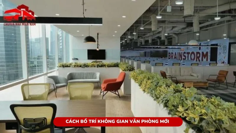 Cách bố trí không gian văn phòng mới khoa học cho doanh nghiệp