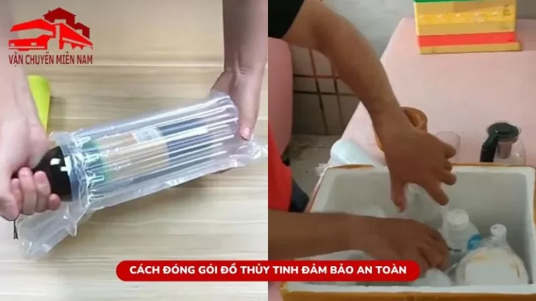 Cách đóng gói đồ thủy tinh đảm bảo an toàn khi chuyển nhà