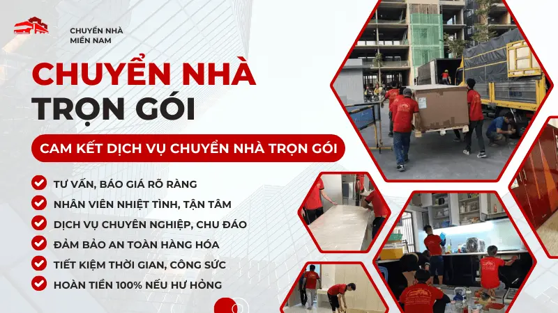 Cam kết chất lượng dịch vụ chuyển nhà của Chuyển Nhà Miền Nam