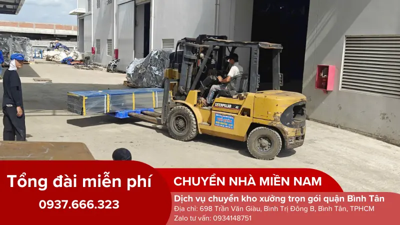 thực thiện di dời kho bãi tại KCN