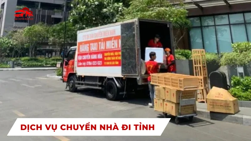 Dịch vụ chuyển nhà đi liên tỉnh là một trong các loại hình dịch vụ chuyển nhà