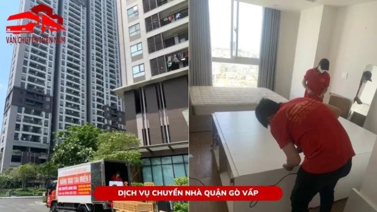 Dịch vụ chuyển nhà quận Gò Vấp trọn gói giá rẻ