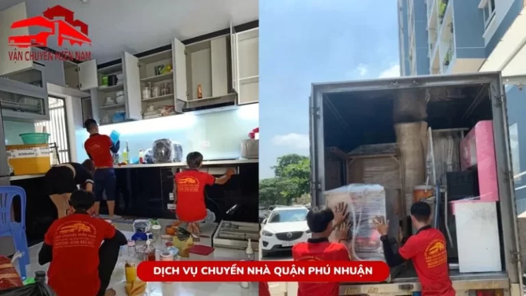 Dịch vụ chuyển nhà quận Phú Nhuận chuyên nghiệp, giá tốt