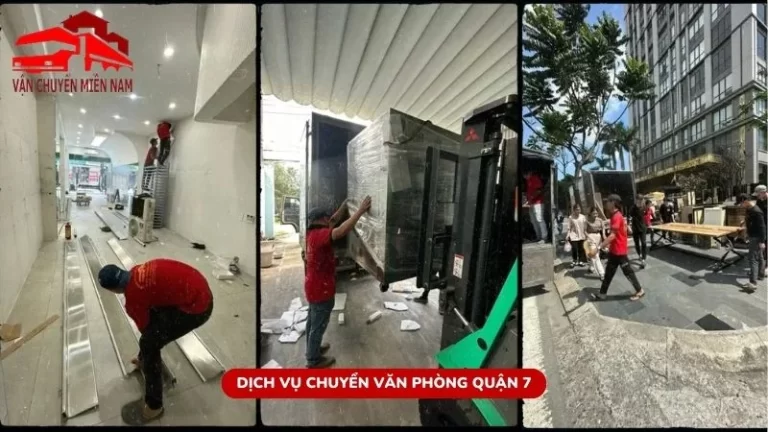 Dịch vụ chuyển văn phòng quận 7 trọn gói giá rẻ