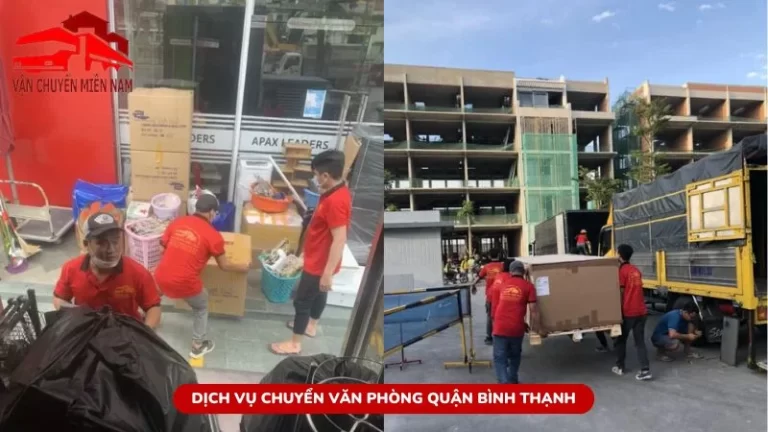 Dịch vụ chuyển văn phòng quận Bình Thạnh trọn gói giá rẻ