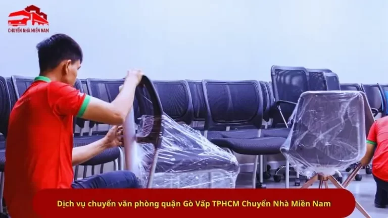 Dịch vụ chuyển văn phòng quận Gò Vấp trọn gói