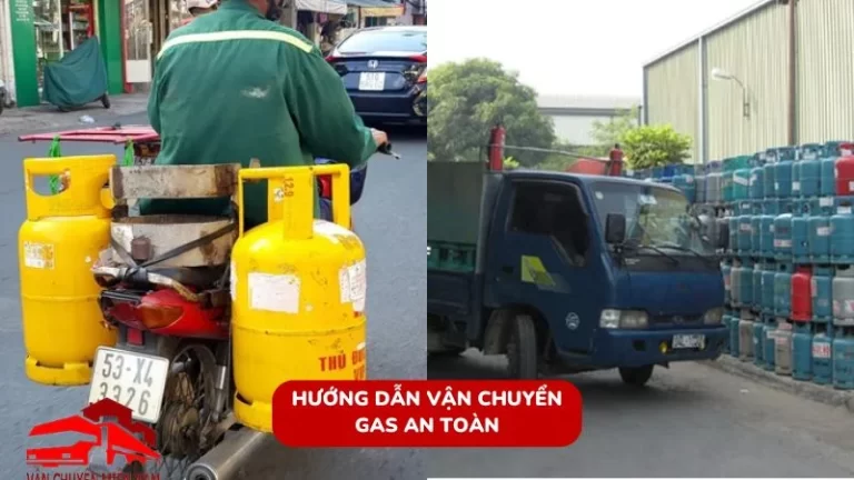 Hướng dẫn vận chuyển gas an toàn, hiệu quả