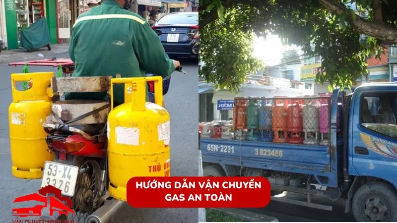 Hướng dẫn vận chuyển Gas an toàn theo từng phương tiện