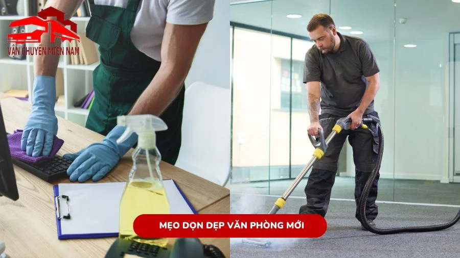 Mẹo vệ sinh văn phòng mới sạch sẽ