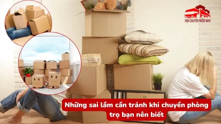 Những sai lầm cần tránh khi chuyển phòng trọ bạn nên biết