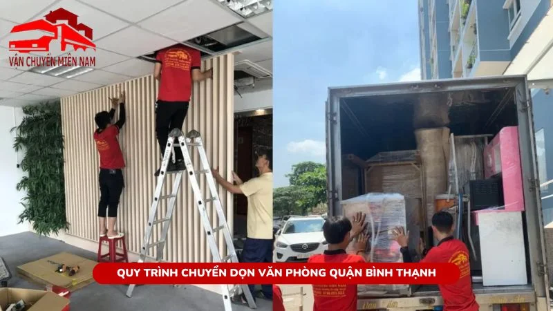 Quy trình chuyển văn phòng quận Bình Thạnh chuyên nghiệp