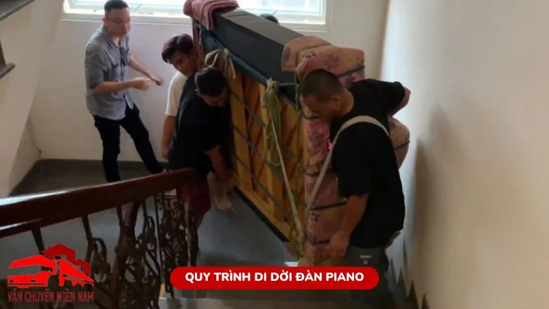 Quy trình vận chuyển đàn piano hiệu quả