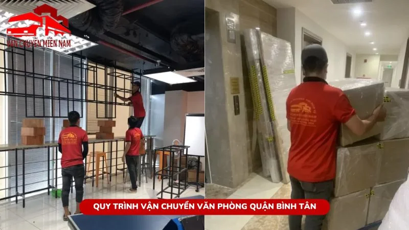 Quy trình vận chuyển văn phòng quận Bình Tân chuyên nghiệp