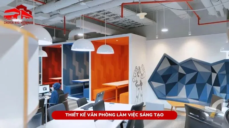 Thiết kế văn phòng làm việc sáng tạo