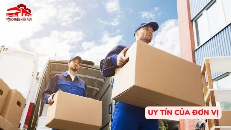 Uy tín của đơn vị vận chuyển