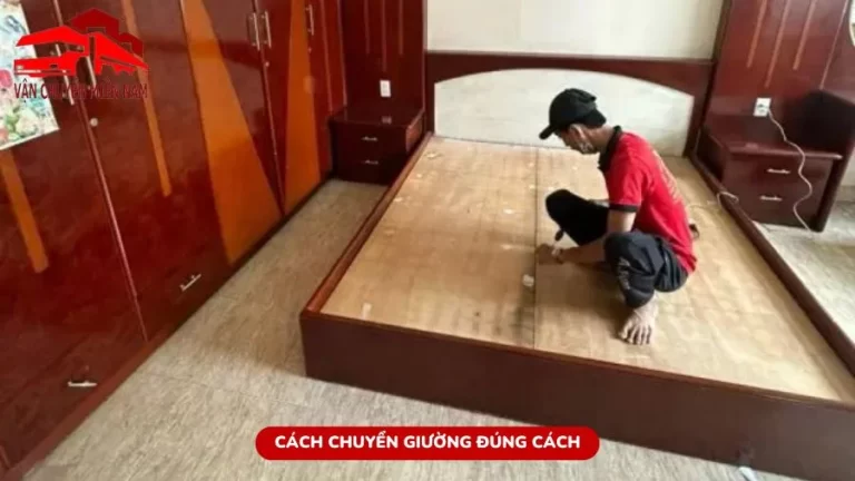 Cách chuyển giường đúng cách khi chuyển nhà mới