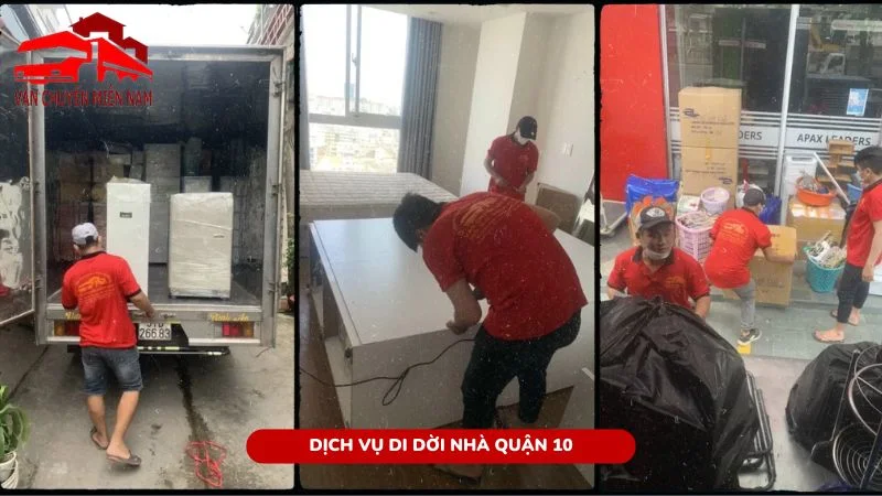 dịch vụ di dời nhà quận 10 chuyên nghiệp