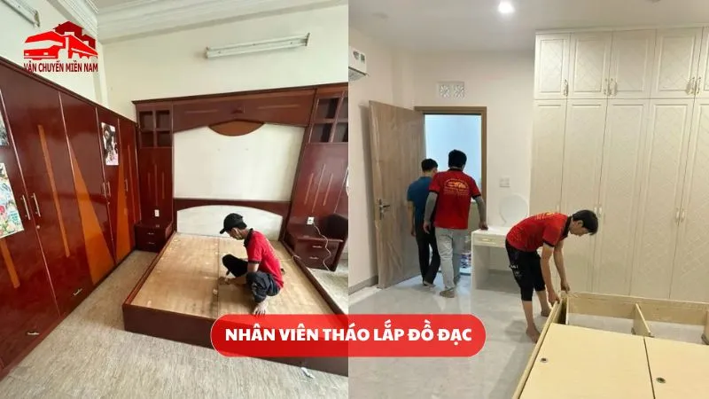 nhân viên tháo lắp đồ đạc chuyên nghiệp