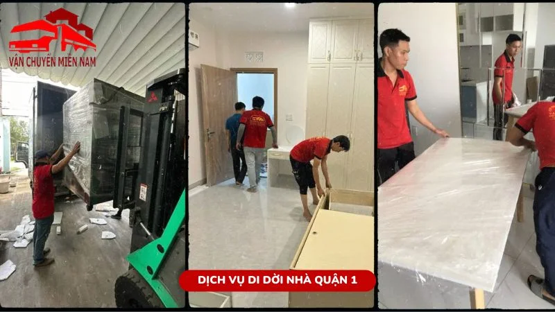 Những hình ảnh thực tế về dịch vụ di dời nhà quận 1