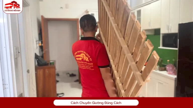 cách chuyển giường đúng cách