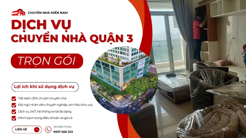 dịch vụ chuyển nhà trọn gói quận 3