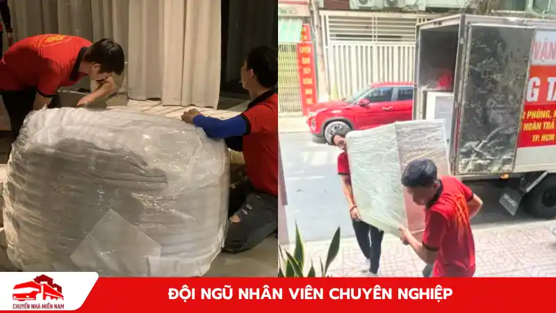 Đội ngũ nhân viên chuyên nghiệp, tận tâm