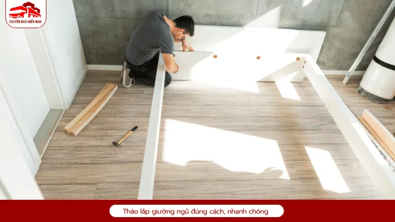 Tháo lắp giường ngủ đúng cách, nhanh chóng