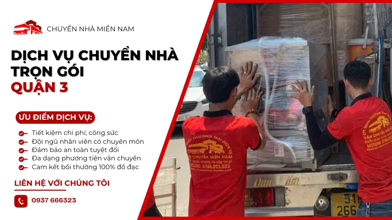 Ưu điểm nổi bật của dịch vụ chuyển nhà 