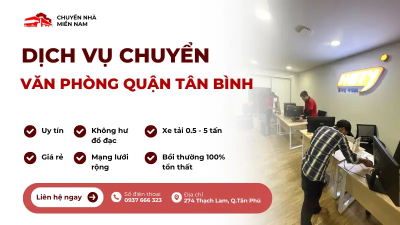Ưu điểm dịch vụ chuyển văn phòng của Chuyennnhamienam