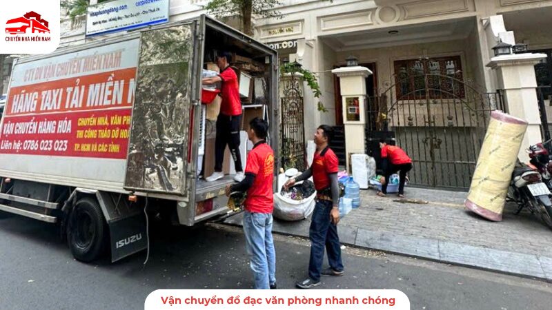 Vận chuyển đồ đạc văn phòng nhanh chóng