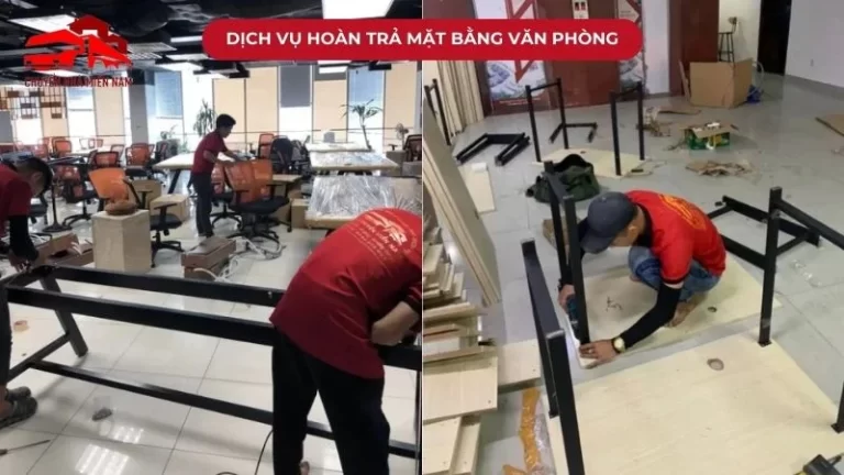 Dịch vụ hoàn trả mặt bằng văn phòng TPHCM giá rẻ
