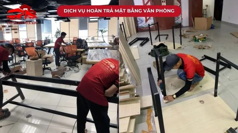 Dịch vụ hoàn trả mặt bằng văn phòng TPHCM giá rẻ