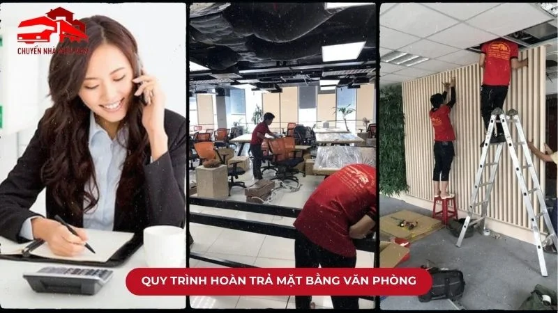 Quy trình báo giá và triển khai hoàn trả bàn giao văn phòng chuyên nghiệp của Chuyển Nhà Miền Nam

