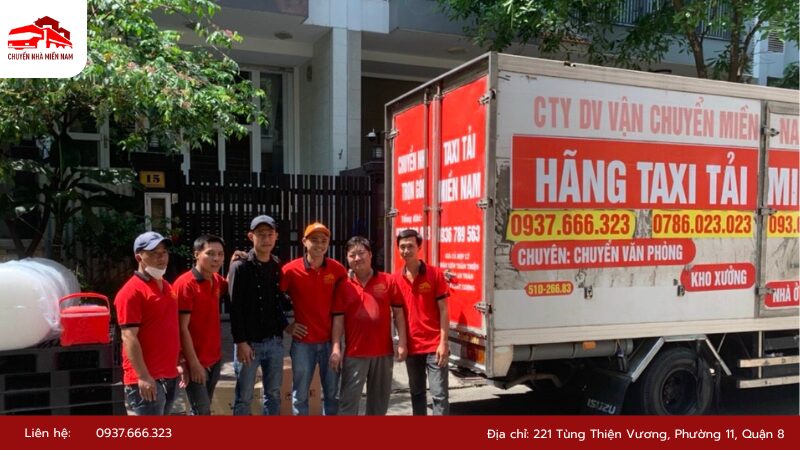 Cam kết nhân viên tại chuyển nhà miền nam được đào tạo bài bản