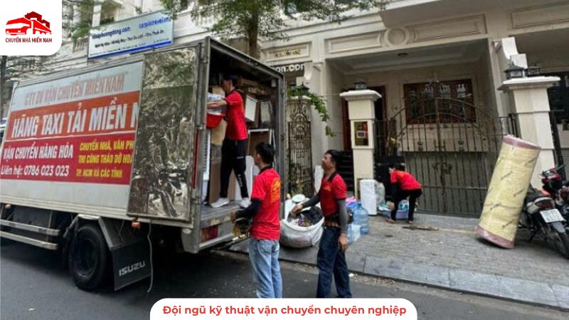 Đội ngũ nhân viên tháo lắp chuyên nghiệp