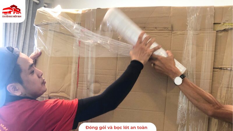 Đóng gói an toàn cho thiết bị văn phòng