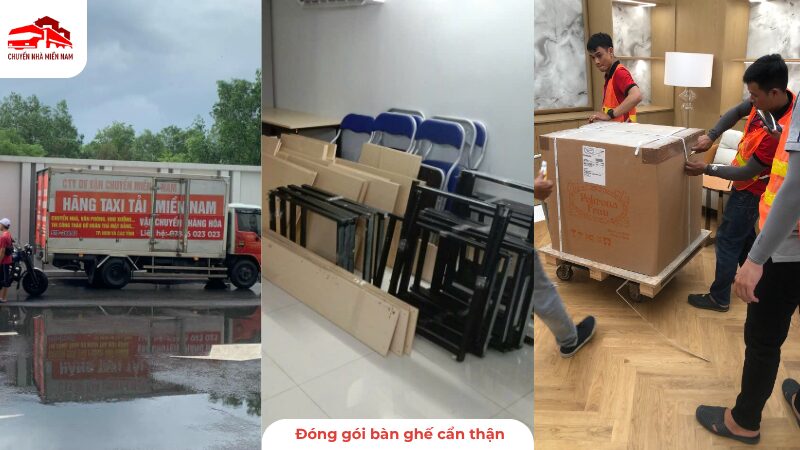 Đóng gói bốc xếp và vận chuyển chuyên nghiệp, nhanh chóng
