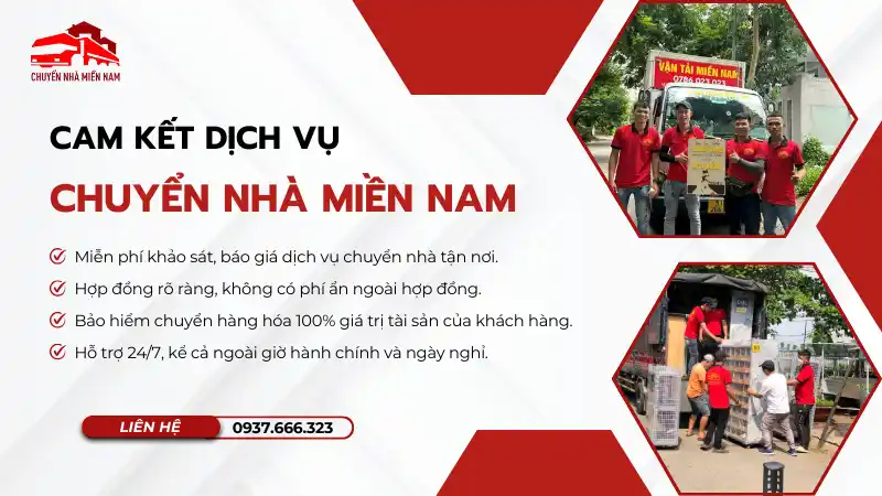 Cam kết dịch vụ chuyển nhà giá rẻ quận 1 nhanh chóng, minh bạch, không phát sinh