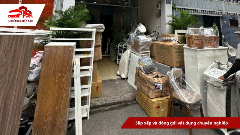 Sắp xếp và đóng gói vật dụng chuyên nghiệp