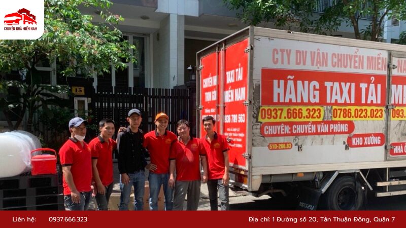 Cam kết chất lượng dịch vụ chuyển văn phòng quận 7