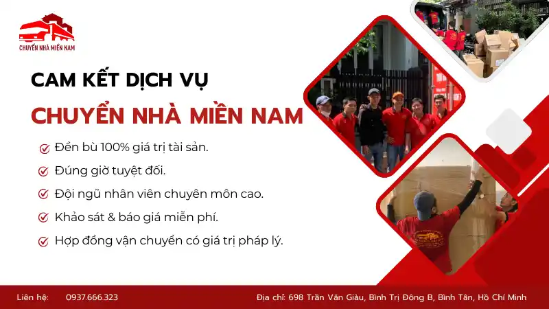 Cam kết dịch vụ chuyển văn phòng chất lượng cao, chuyên nghiệp