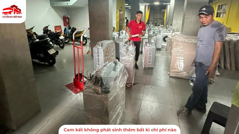 Cam kết không phát sinh bất kì chi phí nào