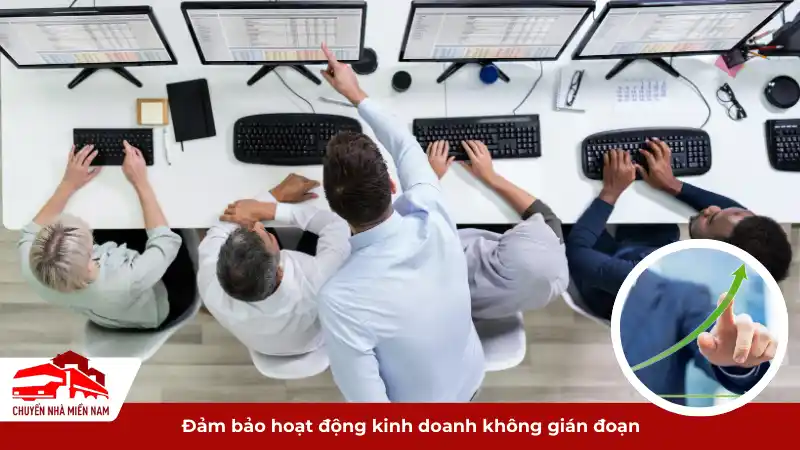 quá trình hoạt động doanh nghiệp suôn sẻ